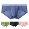 Men Underpants Solid Color Anti-septic Underwear No Constraint Men Summer Underpants Men Garment
