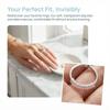 15/26Pcs Invisible Design Ring Guards for Loose Rings Silicone Ring Tighteners Ring Spacers  Unisex