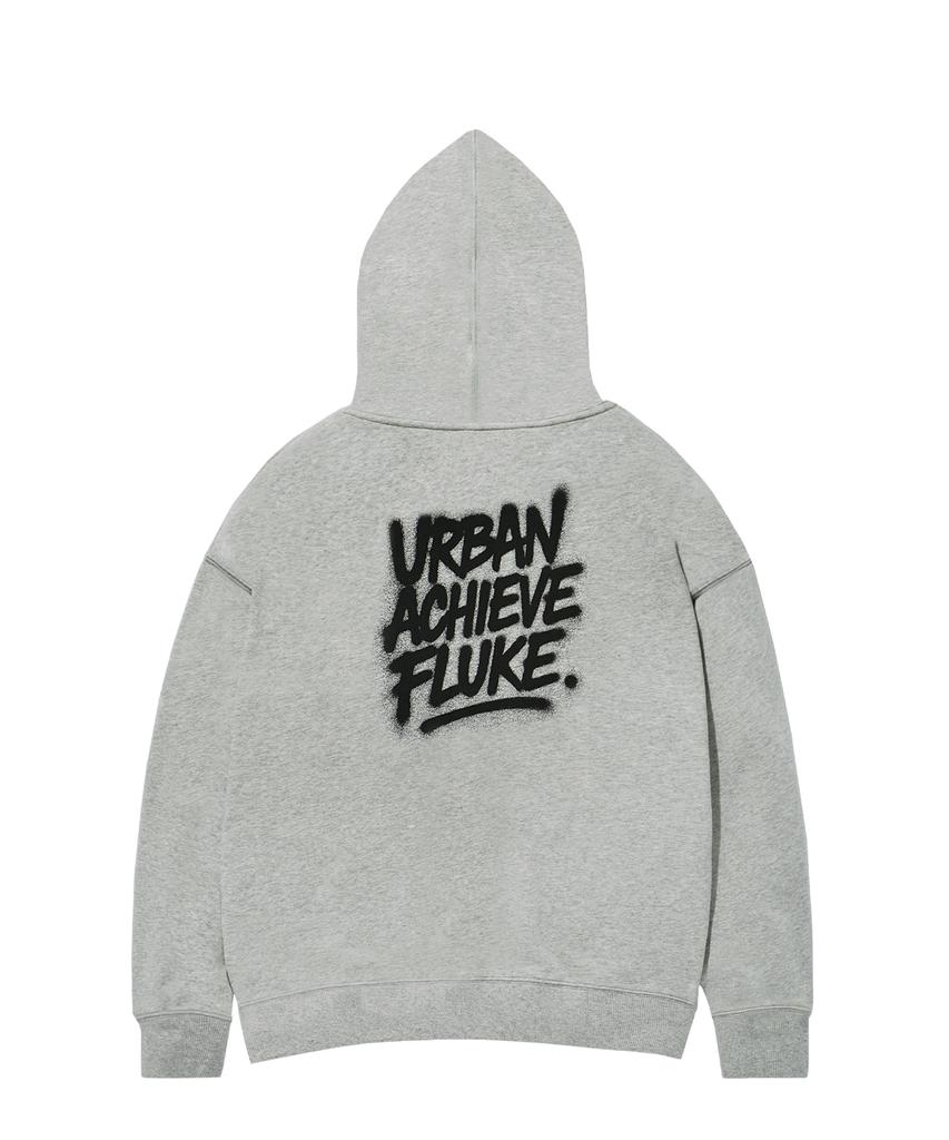 Худи на молнии оверсайз Fluke Achieve Graffiti Серый Fzt1034-Z