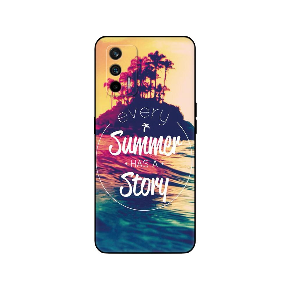 Силиконовый чехол для Realme GT 5G, чехол для телефона OPPO Realme GT 5G, мягкий чехол RealmeGT RMX2202, черный чехол из ТПУ 6,43 дюйма