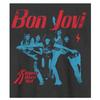 Amplified Унисекс Взрослая футболка Bon Jovi Скользко при намокании