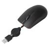 Мини USB проводная мышь, Ультра-компактная, Выдвижная, Портативная, Оптическая мышь с 3 кнопками, Подходит для детей, ПК, Ноутбуков, Компьютеров