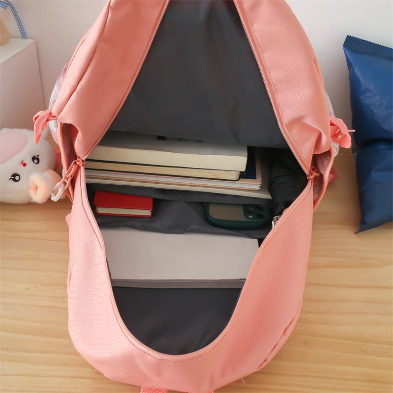 Набор школьных сумок. Студенческий рюкзак. Многосекционный рюкзак.