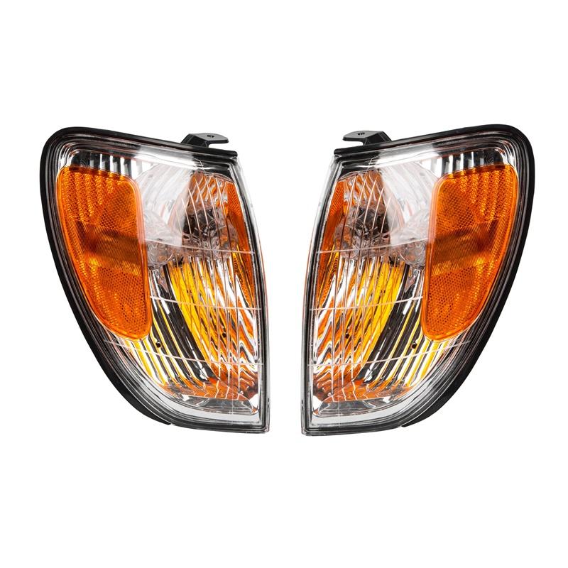 Front Bumper Corner Light Side Marker Turn Signal Lamp Assembly for Lexus LX470 1998-2007, ABS Parking Light Housing,No Bulb Included