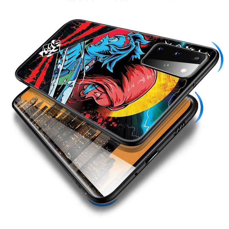 Чехол Kimetsu No Yaiba Demon Slayer в стиле аниме для Samsung Galaxy S20 S21 FE S10 Lite Note 20 10 Lite S8 S9 S10E S10 Plus Ultra Cover