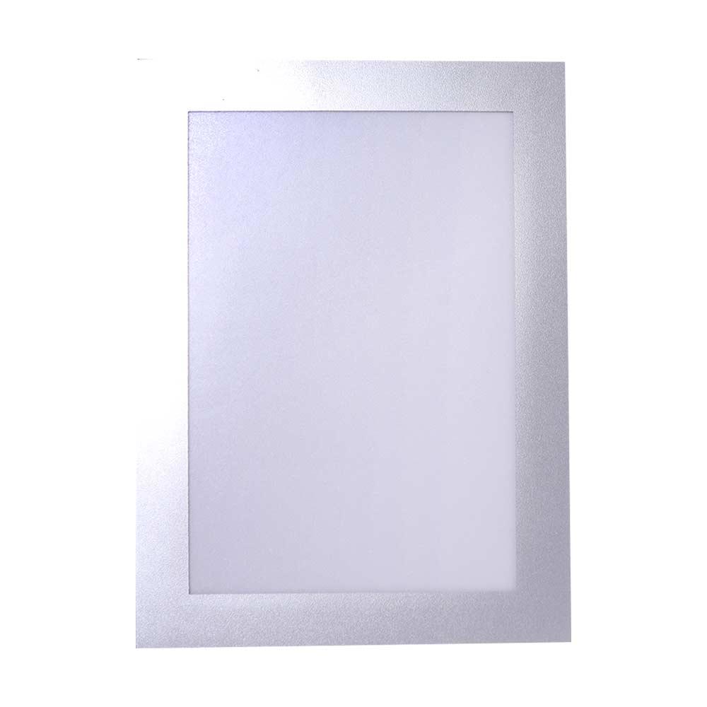 3PCS Square Self-Adhesive Photo Frame Wall Mount Document Holder Display Frame  Window