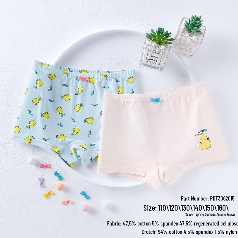 Детские дышащие боксеры-брифы из чистого хлопка и модала, влагоотводящие, упаковка 50 штук, доступны в размерах S, M, L