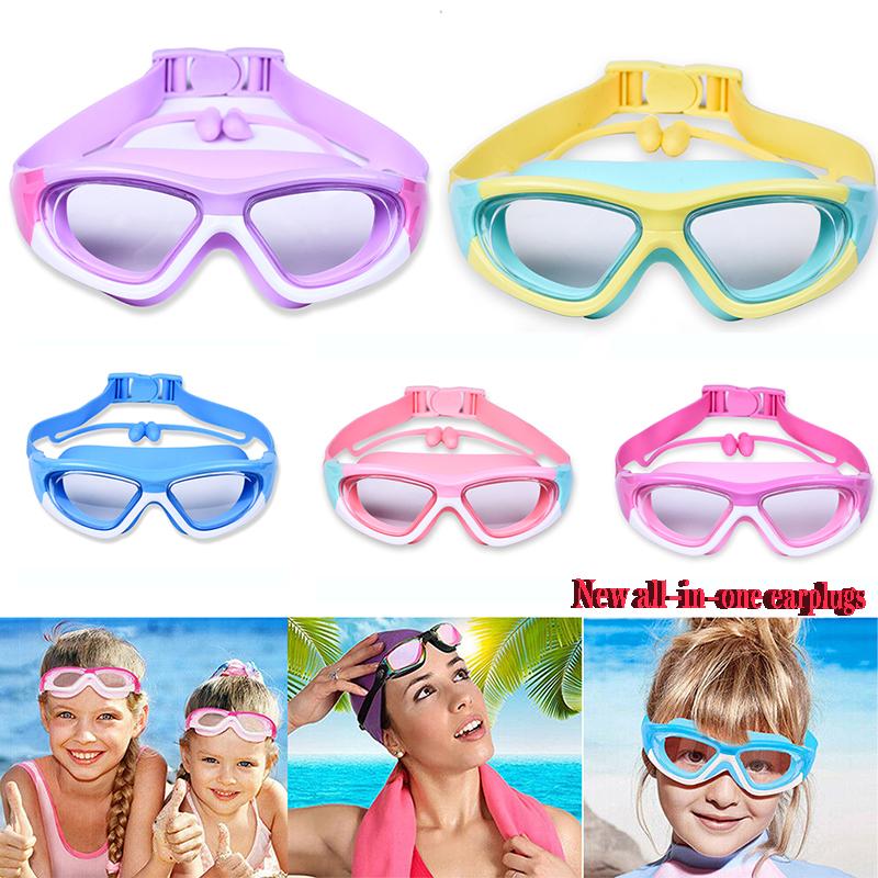 New Anti-fog Goggles for Kids Swimming Pool Swimming Glasses for Kids, Boys, Girls Swimming
