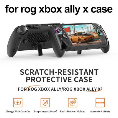 Для JYS Для ROG Для Xbox Ally/X Чехол из ТПУ для портативной консоли, защитный, с полным покрытием, со съемной передней крышкой, игровые аксессуары
