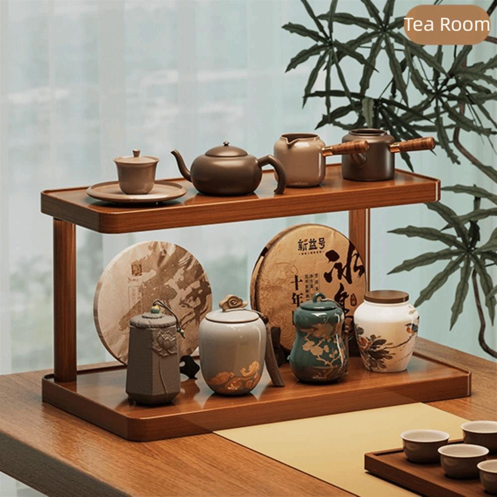 Freestanding Countertop Organizer Shelf Easy Access Tabletop Cup Holder Kitchen Use