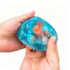 Transparent Goldfish Ball Fidget Toy Slow Rising Goldfish Ball Squeeze Toy  Relief Toy