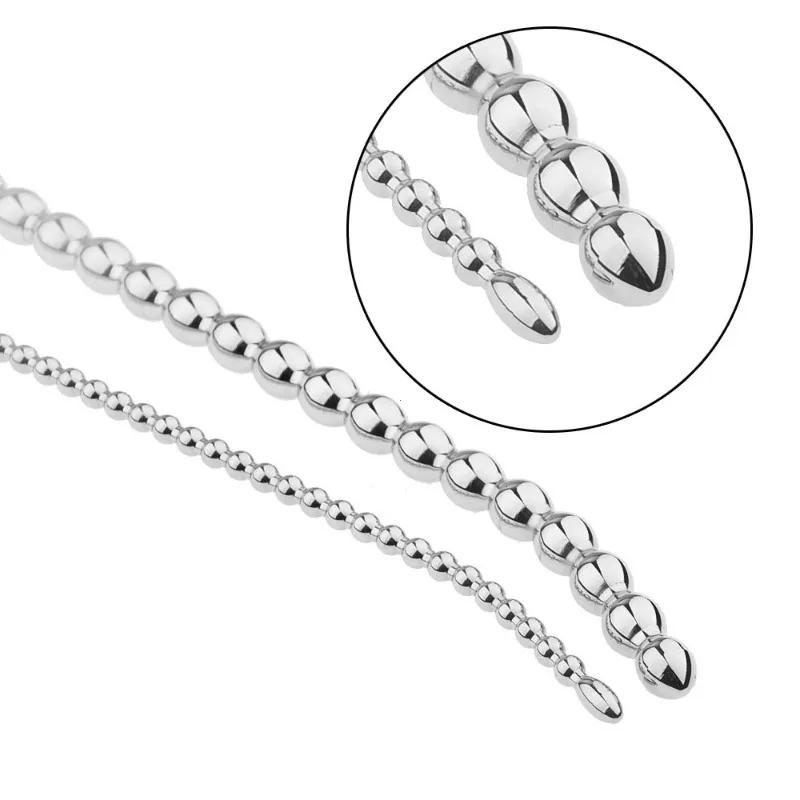 Уретральный зонд дилататор нержавеющая сталь пенис пробка металлическое лошадиное око стимуляция мастурбация секс-игрушки для мужчин гей взрослые игры