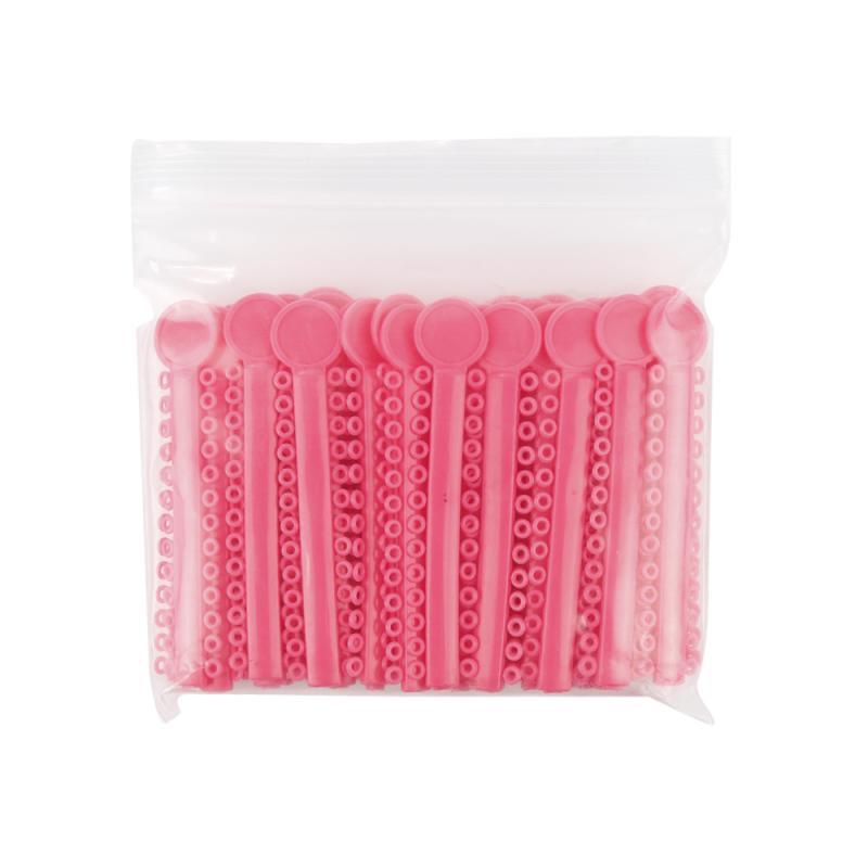 1 упаковка = 1040 шт./40 палочек, ортодонтические лигатуры, зубные резинки для брекетов, подтяжки, 38 цветов на выбор