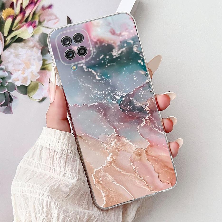 Чехол для Samsung Galaxy A12 SM-A125F Популярный Модный Расписной Чехол Мягкий Тонкий Чехол для Телефона Для Samsung A12 F12 M 12 Galaxy M12 Сумки