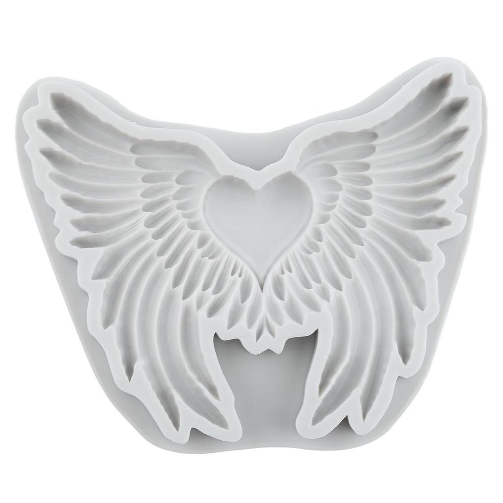Силиконовые формы Крылья ангела Форма для мастики Крылья Инструменты для украшения торта Топпер для кекса Шоколадные конфеты Ручная работа Жевательная паста Полимерная глина