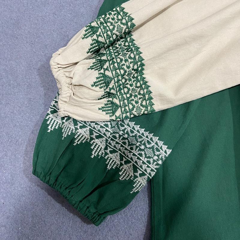 Johnature Винтажные женские платья с вышивкой, весенне-осенние свободные хлопковые повседневные женские платья Mori