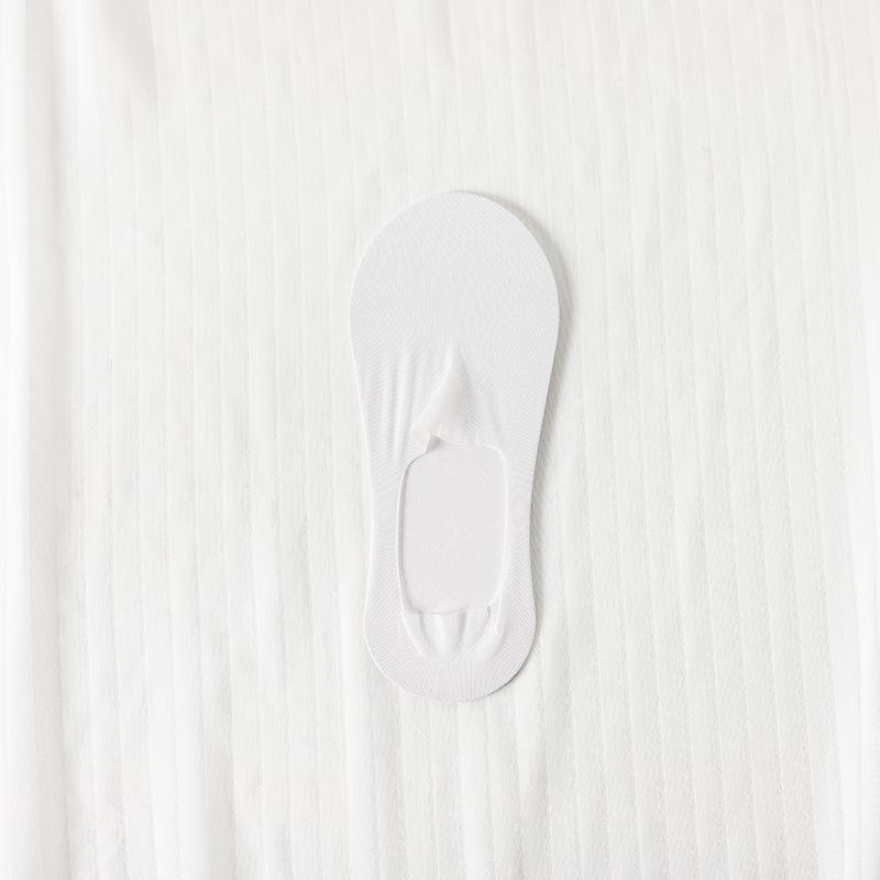 Женские ультратонкие низкие невидимые хлопковые носки с силиконовой противоскользящей вставкой для туфель на высоком каблуке