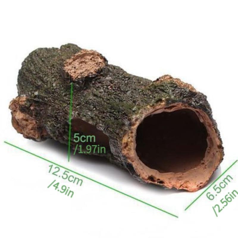 Новое поступление, украшение для аквариума, полое отверстие, бревенчатый туннель, пещера, украшение для аквариума, большой размер