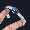 День женщин Распродажа Стерлинговое серебро Натуральный лазурит Жена Свадебный браслет Ювелирные изделия