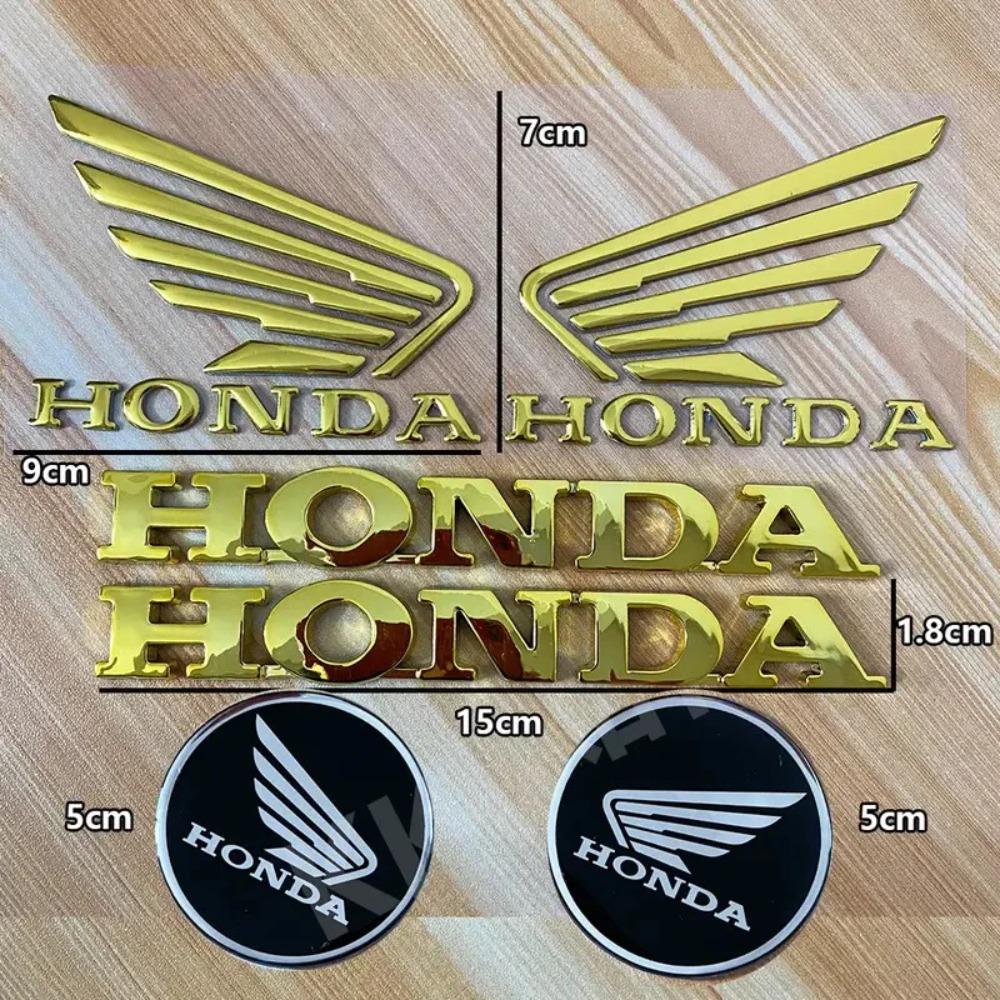 HondaStickers3D Round LabelsPlated Letters andWaterproofMotorcycleDecorativeAccessoriesAreSuitableforPcx125PCX160CBR650R1000Retc XL7