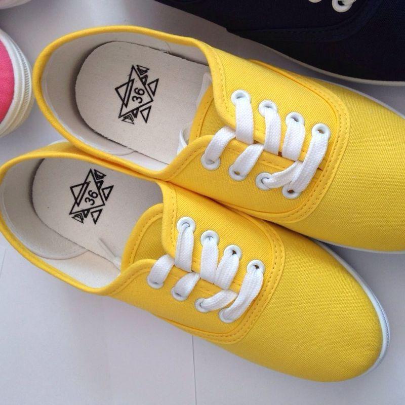 Spring and Summer New Korean Version Students' Casual Canvas Shoes