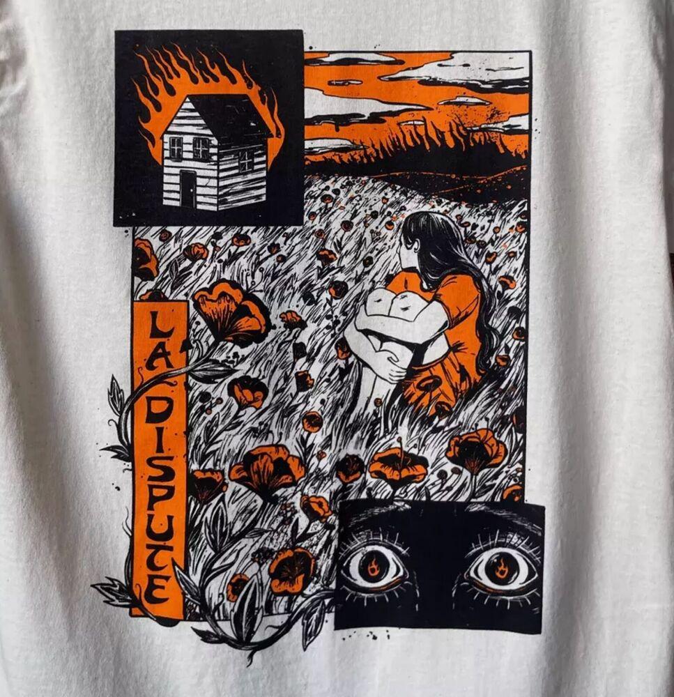 La Dispute Music For Lovers White T-Shirt Cotton Full Size Unisex T-Shirt