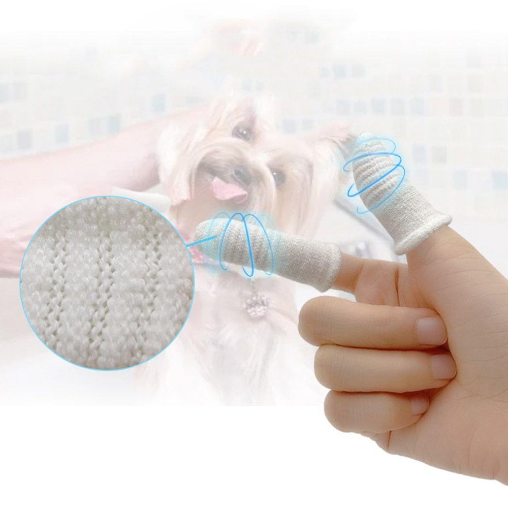 Товары для собак Чистящие аксессуары Пальчиковые зубные щетки Очиститель зубов Зубная щетка для питомцев Щетка для зубов питомца