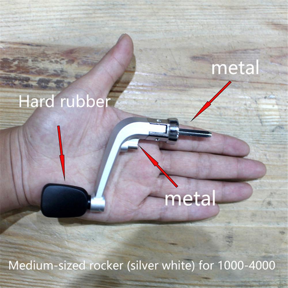 Plastic 1000 Wheel Rotatable 7000 Wheel Metal Fishing Reel Handle Fishing Reels Spinning Reel Crank