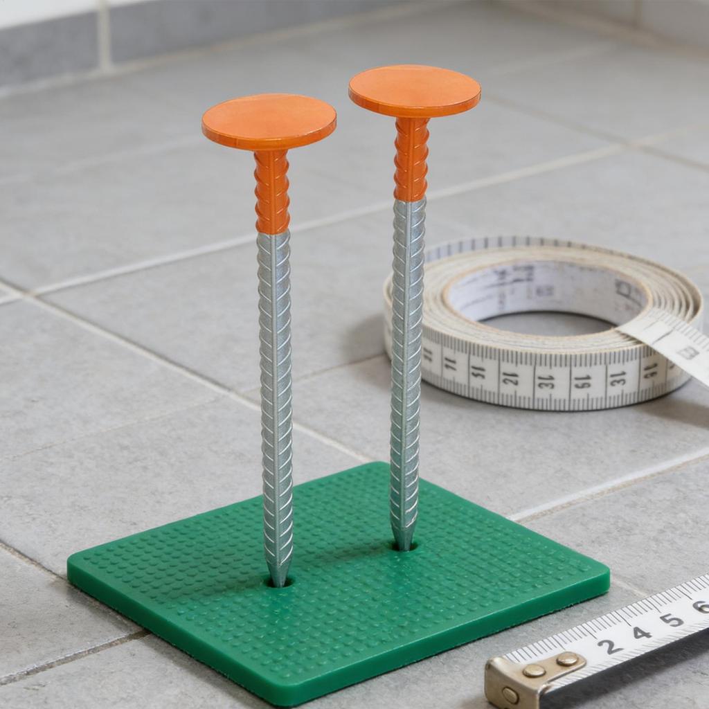 Property Markers 2-Piece Heavy Duty 12inch Bright Orange Color Driveway Markers For Garden Trail Yard Driveway Boundary Paving