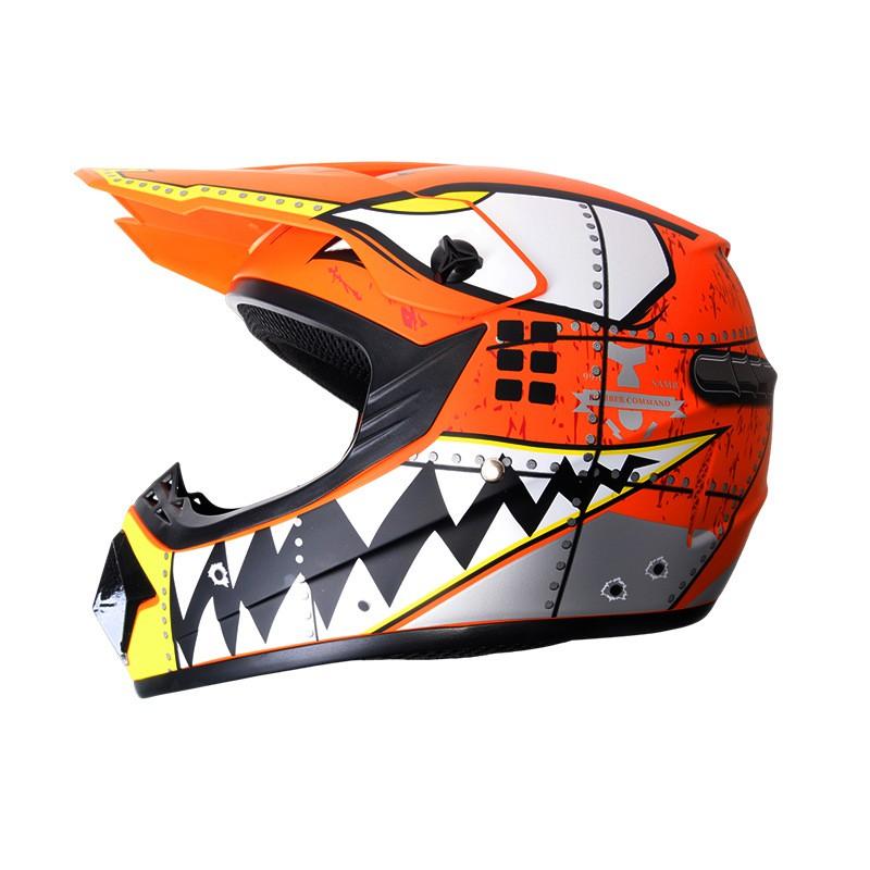 Off-Road Motorcycle Helmet Lightweight ABS Full Face Dirt Bike ATV Karting Adults Unisex