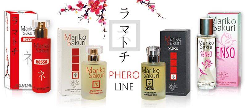 Mariko Sakuri SENSO Pheromone Perfume 50 for women
