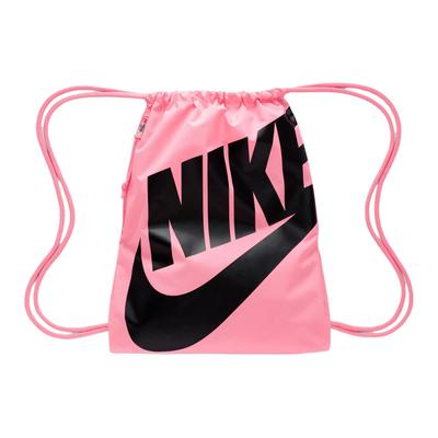 Nike Тканевый рюкзак женский кораллово-розовый и черный повседневный BA5351-611