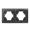 1Pcs PC Panel Modular Sockets And Switches Wall Power Socket Switch  for EU Standard Wall Mount DIY