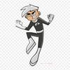 Danny Phantom Tucker Foley Jack Iron On Heat Transfer Printing Vinyl Patches Sticker for Clothes DIY Appliques Washable Patches