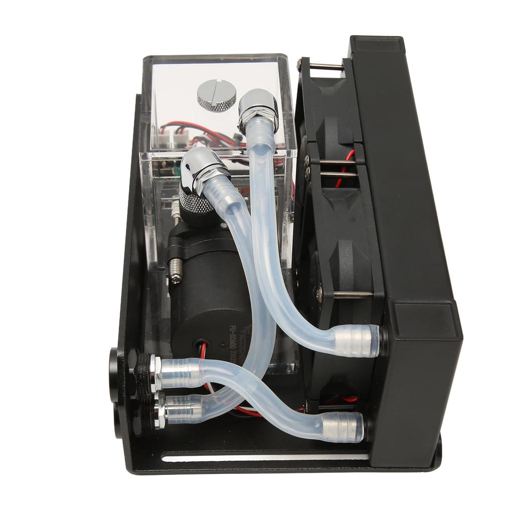 Насос водяного охлаждения 12 В 10 Вт 300 мл резервуар для воды 80 мм 4000 об/мин вентилятор резервуар для водяного охлаждения для промышленности