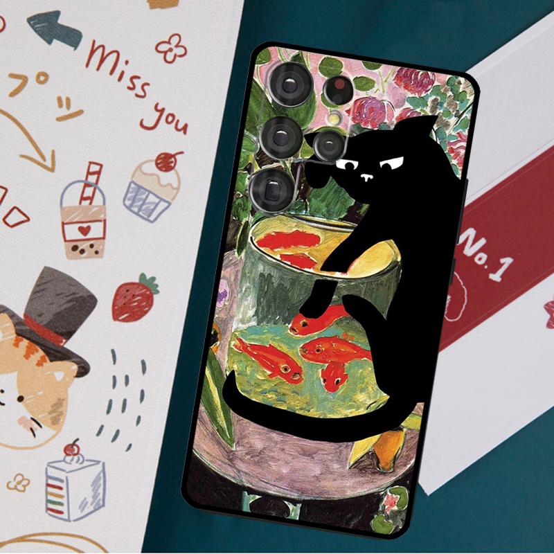 Чехол с художественной росписью Анри Матисса для Samsung Galaxy S23 S21 S22 Ultra Plus S20 FE Note 20 Note 10 S8 S9 S10 Plus, чехол