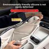 Для Geely EX2 2025 2026 Нижний ящик для хранения в центральной консоли Силиконовый нескользящий коврик Органайзер-поддон для интерьера автомобиля