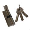.35'' Length Silver Aluminum Anti Door Lock Core With
