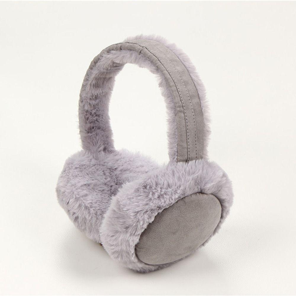 Утеплитель для ушей Защита от холода Мягкие плюшевые наушники Складные наушники Зимние теплые пушистые наушники