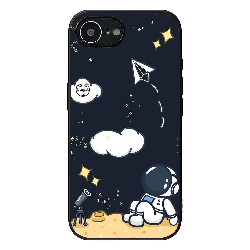 Чехол для телефона Sky Art Астронавт Луна для OPPO A54 A40 A60 A80 A18 A16 A17 A38 A78 A79 A57 A55 A96 A15 A12