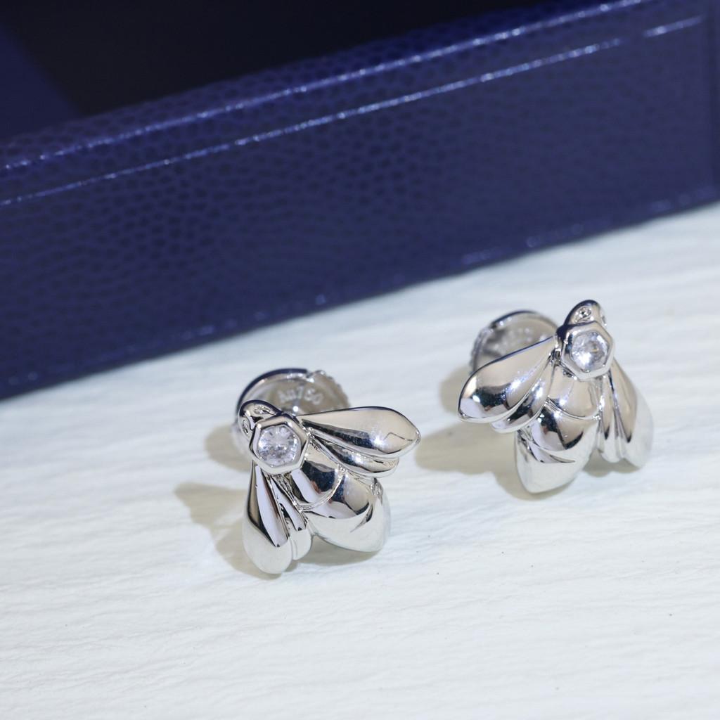 Серьги-крабики из серебряных игл, женские, с добавлением элементов-заклепок, модные и изысканные, высококлассное индивидуальное гальваническое покрытие золотом 18 карат