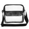 Transparent Single Shoulder Bag Travel Storage Shopping Bag Shoulder Crossbody Bag for Women