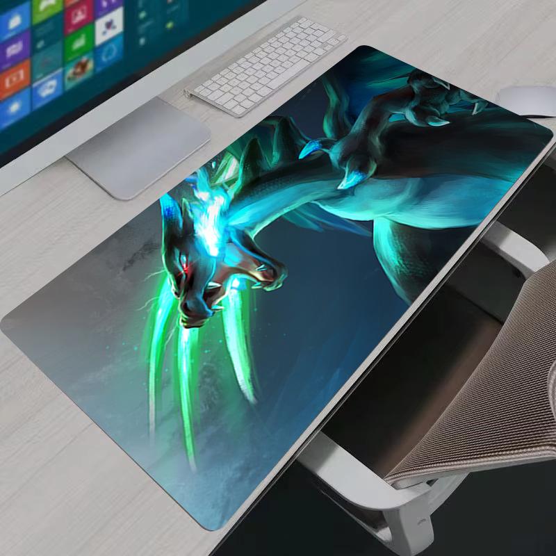 Mouse Pad Large Computer Keyboard Carpet Gaming Accessories Mousepad Xxl Office PC Gamer P Charizard Table Desk Mat