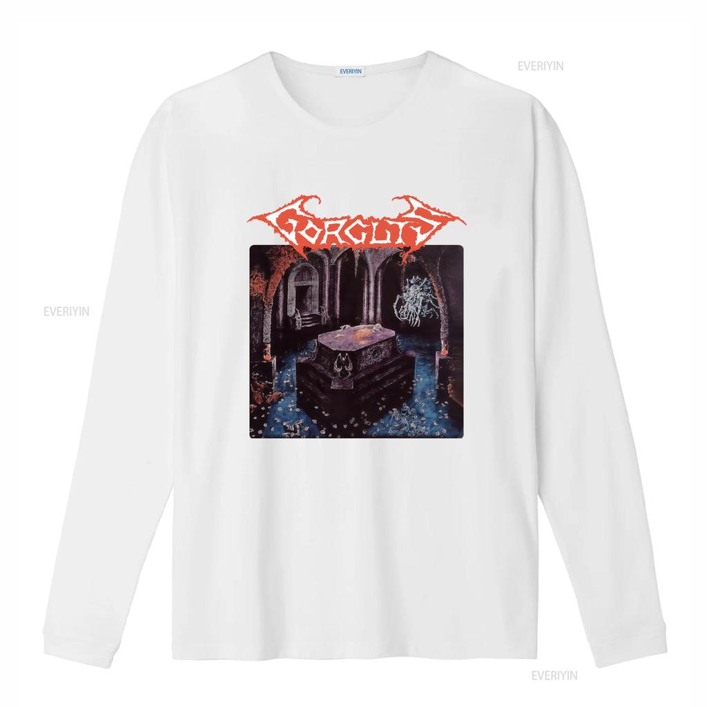 Gorguts Considered Dead T Shirt Heavy Metal Band Art Print Gothic Cemetery Design Premium Quality for Rock Fans vintage Washed