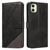 For Samsung Galaxy A05 4G Case Folding Stand Leather Phone Cover Geometric Line