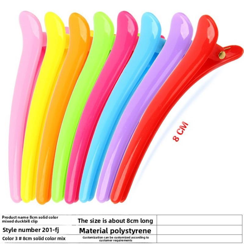 Детские желейные заколки для волос Инструменты для ухода за волосами Пластиковые зажимы-уточки Средства для ухода за волосами для девочек Маленькие подарки Боковые зажимы