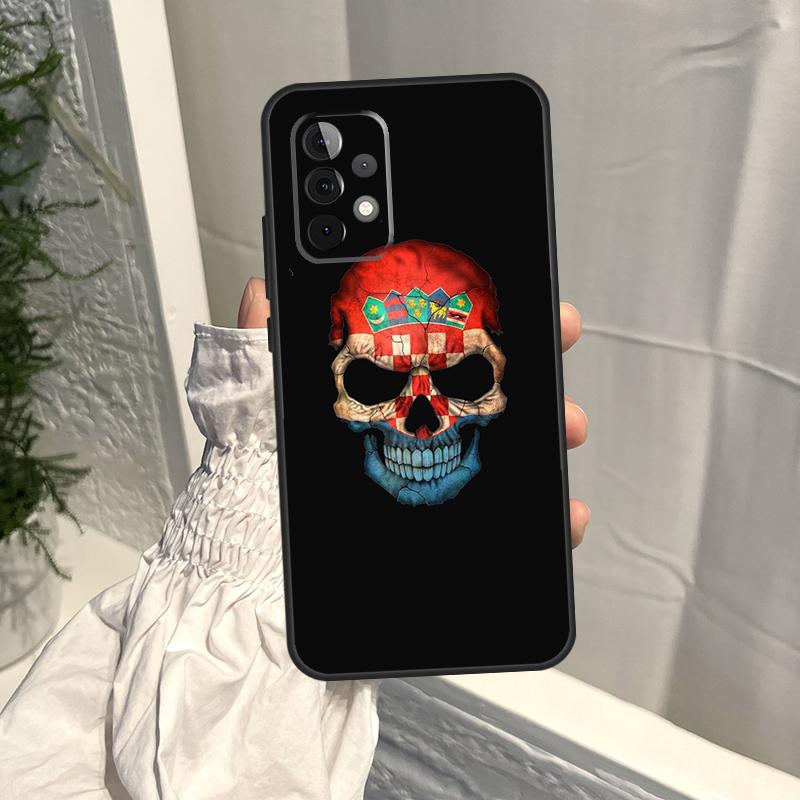 Чехол Флаг Хорватии для Samsung Galaxy A56 A36 A16 A06 A54 A34 A14 A13 A53 A12 A22 A32 A52 A35 A15 A55 A17