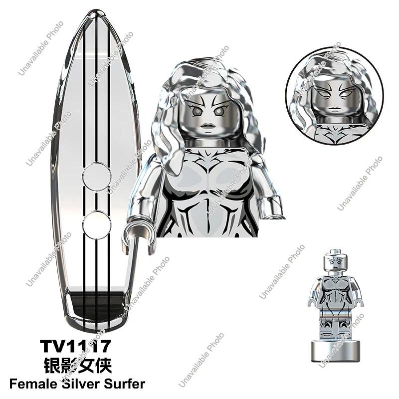 Toys Mini Building Blocks Galactus Doctor Doom Thing Human Torch Invisible Woman Mister Fantastic Figure Model for Kids toys