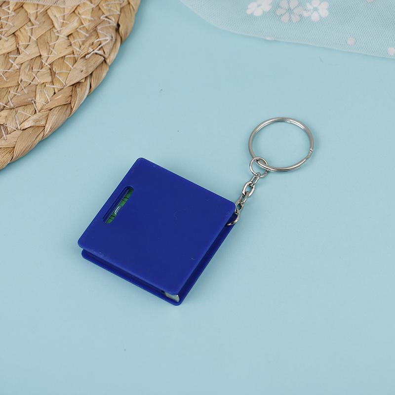 Tape Measure With Key Chain Portable Retractable Ruler Centimeter/Inch Ruler