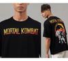Двусторонняя футболка с принтом Mortal Kombat